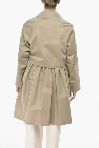 Cotton Trench with Concealed Buttoning