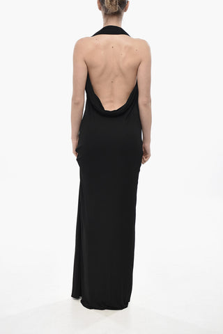 Vestito Halter Neck con Schiena Scoperta