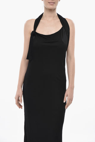 Vestito Halter Neck con Schiena Scoperta