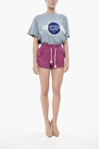 ETOILE Seiden-Shorts TALAPIZ mit Kordelzug