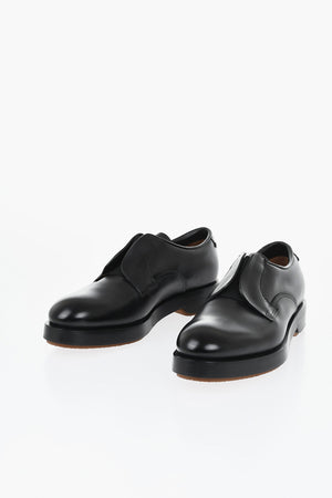 Leather Derby Shoes UDINE With Elastic Insert