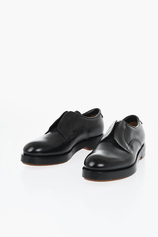 Leather Derby Shoes UDINE With Elastic Insert