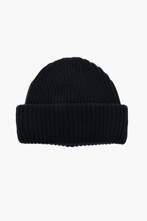 Beanie a Costine in Lana Vergine