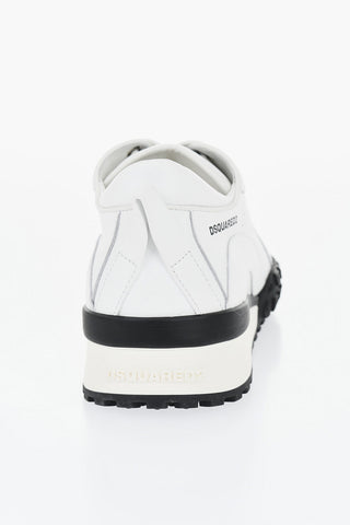 Leather Low-Top Sneakers LEGEND with Contrasting Sole