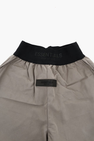ESSENTIALS Pantaloni in Cotone con Eastico in Vita