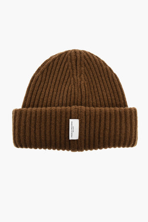 Beanie a Costine in Lana Vergine