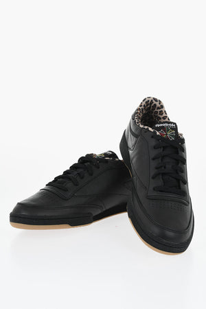 WACKO MARIA Low-Top Leather Sneakers CLUB C85