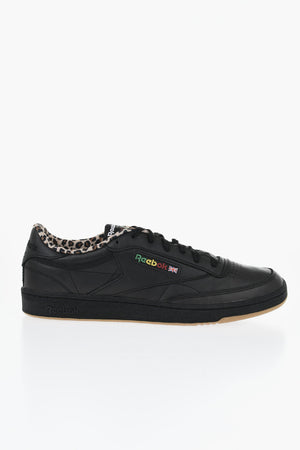 WACKO MARIA Low-Top Leather Sneakers CLUB C85