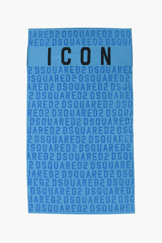 ICON Strandtuch aus Baumwolle mit Allover-Logo