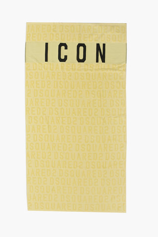 ICON Cotton Beach Towel with All-Over Logo