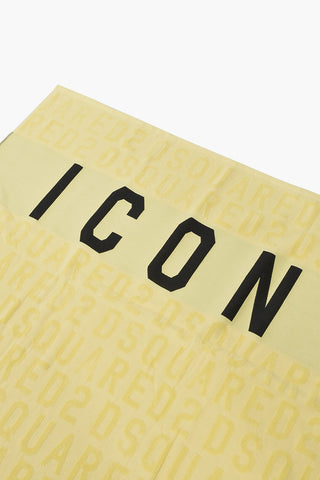 ICON Cotton Beach Towel with All-Over Logo