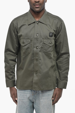Cotton Gabardine Overshirt