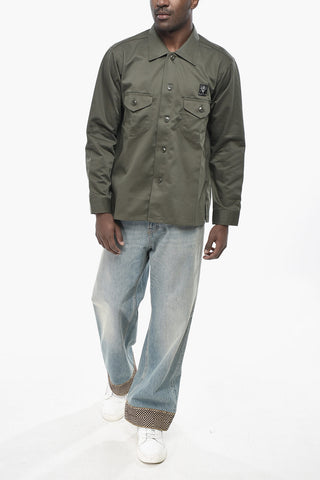 Cotton Gabardine Overshirt