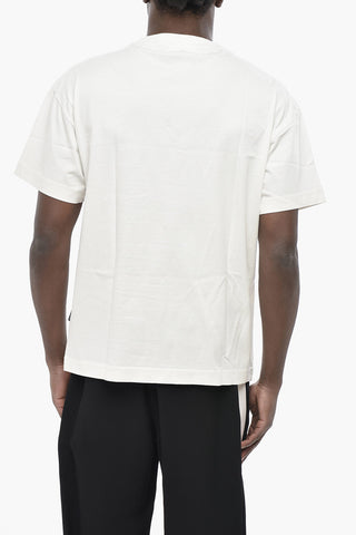 Set of 3 Cotton Jersey T-Shirts with Contrast Logo