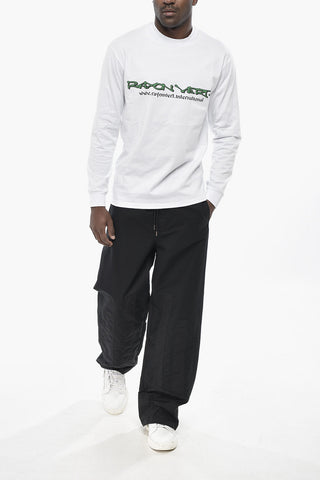 T-Shirt LUCKY mit langen Ärmeln, bedruckt