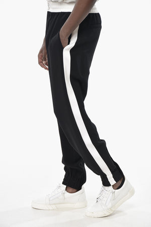 Casual Pants with Contrast Bands