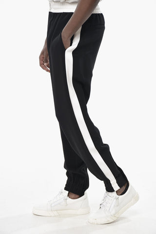 Casual-Hose mit Kontrastbändern