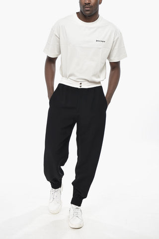 Casual-Hose mit Kontrastbändern
