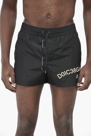 Costume da Bagno Shorts a Tinta Unita 