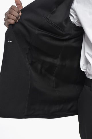 Doppelreihige Wolljacke Mit Spitzenrevers