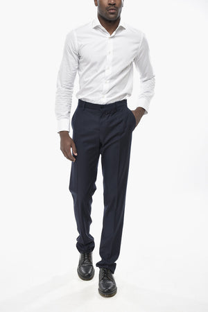 Pantaloni in Lana Vergine 