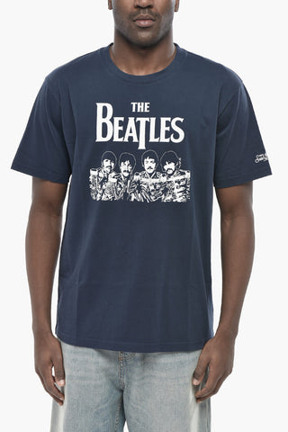 THE BEATLES Crewneck T-Shirt SOUND OF SUMMER Printed