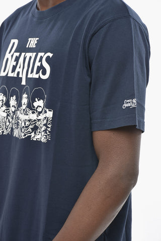 THE BEATLES Crewneck T-Shirt SOUND OF SUMMER Printed