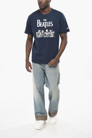 THE BEATLES Crewneck T-Shirt SOUND OF SUMMER Printed