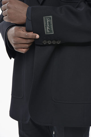 Giacca Oversize Fit in Misto Lana