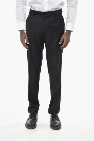 Pantaloni in Lana Vergine 