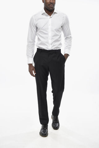 Pantaloni in Lana Vergine 