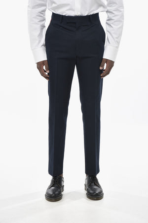 Pantaloni Chino in Cotone con Banda Laterale Iconica