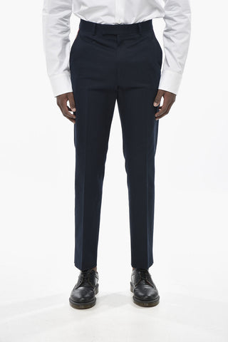 Pantaloni Chino in Cotone con Banda Laterale Iconica