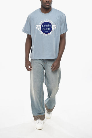 Rundhals-T-Shirt UNISEX Bedruckt