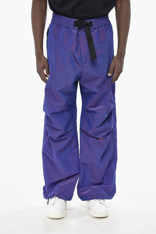 Iridescent Drawstring Pants
