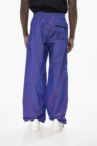 Iridescent Drawstring Pants