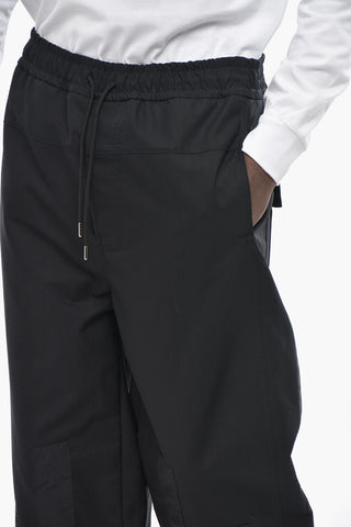 Casual PARACHUTE-Hose aus Baumwolle mit Elastikbund
