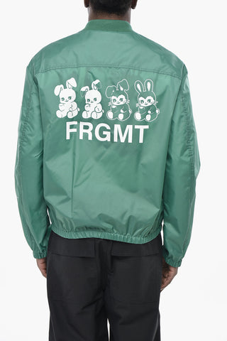 FRGMT HIROSHI FUJIWARA 7  Giacca a Vento in Nylon con Due Tasche