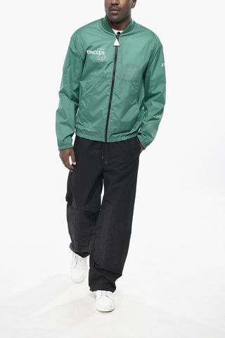 FRGMT HIROSHI FUJIWARA 7  Giacca a Vento in Nylon con Due Tasche