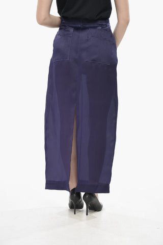 Gonna a Tubino LUCIAN in Organza di Seta