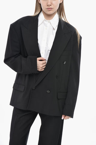 Double-Breasted Blazer KLERO with Padded Shoulders