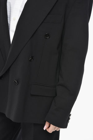 Double-Breasted Blazer KLERO with Padded Shoulders