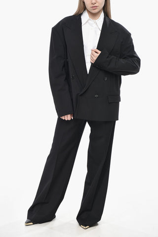 Double-Breasted Blazer KLERO with Padded Shoulders