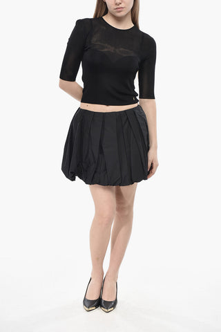 Cotton Balloon Miniskirt CADRIC