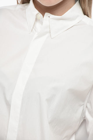 WILLOW SMITH Popeline-Bluse mit verdeckter Knopfleiste