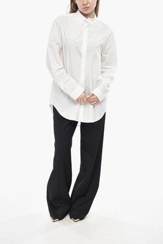 WILLOW SMITH Popeline-Bluse mit verdeckter Knopfleiste