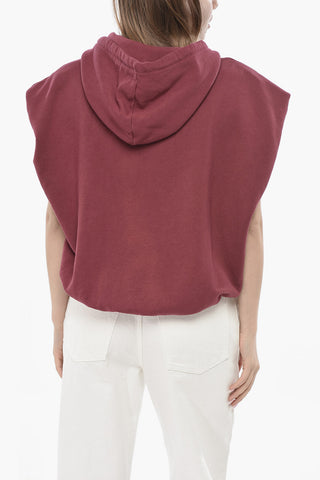 Sleeveless Cotton Hoodie