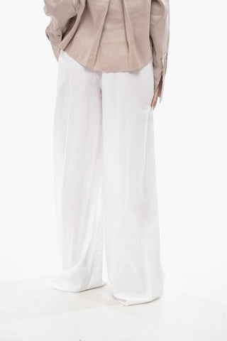Cotton Wide-Leg Pants WILEY