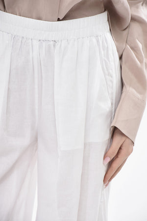 Wide-Leg-Hose WILEY Aus Baumwolle