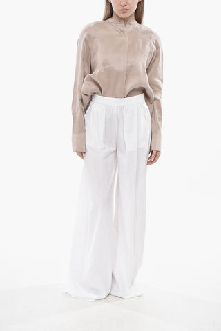 Cotton Wide-Leg Pants WILEY
